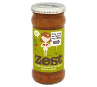 Zest Tomato, Basil & Oregano Pasta Sauce 340g