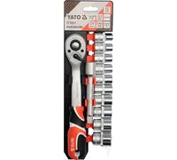 ZESTAW KLUCZY NASADOWYCH 1/2'' 12 CZĘŚCI - YT-38821