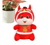 Zestivra Animale cinese dell'anno del cavallo | Peluche dei cartoni animati | Festa della Primavera | Per bambini adolescenti adulti collezionisti per imparare la cameretta dei bambini, il divano, il