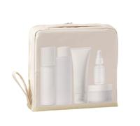Zestivra Astuccio per trucco da viaggio, astuccio per trucco parallelo | Custodia portatile impermeabile con scomparti organizzatore per la conservazione del gabinetto di casa, campeggio, uomini e