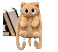 Zestivra Backpack Per Bambini Plush - Sweet Cat Figure Bag, Cartone Plushpack, Comodo Bagaglio Da Peluche | Satchel Portatile Per La Scuola Materna, La Scuola Elementare, L'escursione