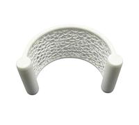 Zestivra Betta Sleep Leaf - Floating Fish Platfórm, Surfacê Hammock Bed, Aquarium Decor | posatoio a riposo per gamberetti Guppiês Tropical Aquascapê ornamento e serbatoio Comfort bianco, nero