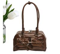 Zestivra Borse A Tracolla Per Donne-Borsa Con Fiocco Estetico, Borsa Hobo Alla Moda, Borse Con Manico Superiore, Accessori Moda Elegante | Meravigliosa Soluzione Per Il, C, Se référer au descriptif