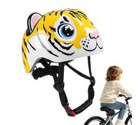 Zestivra Casco per Bambini | Casco Regolabile con Motivo Tigre per Sicurezza - da Bici per Ragazzi | per Bambini di 2-6 Anni per Uso Quotidiano all'Aperto Scuola Pendolarismo in Bici Gite nel