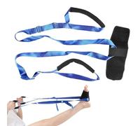 Zestivra Cintura di sollevamento delle gambe, aiuto per la mobilità regolabile per il sollevamento dei piedi, strumento portatile per ripristinare la riabilitazione giornaliera, allenamento