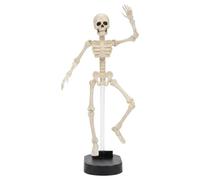 Zestivra Fish Tank Ornaments Underwater Skeleton Figurines with Suction Cup