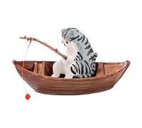 Zestivra Fish Tank Statue - Realistic Cute Floating Landscaping Sculpture