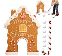 Zestivra Gioco di golf al coperto - Natale portatile riutilizzabile - Kit giocattolo da golf casa in spezia per soggiorno, esterno, feste, riunioni, eventi, celebrazione, adolescenti,