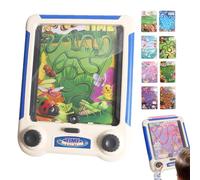 Zestivra Gioco di labirinti portatile, gioco di palla di labirinto | Giochi di puzzle di palla di labirinto con suono e luce,Giocattolo di viaggio divertente, attività di apprendimento educativo