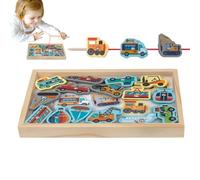 Zestivra Gioco magnetico 2 in 1, gioco di pesca magnetico, sicuro e innocuo, gioco di pesca magnetico con pesci vivi, gioco di pesca per bambini, compleanno, Pasqua, regalo