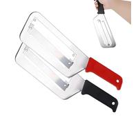 Zestivra Grattugia per verdure - Grattugia per cipolle | Taglierina manuale a doppio strato in acciaio inossidabile per insalate, puree per e preparazioni culinarie - Uso domestico e