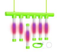 Zestivra Light Up Training Reaction Game - Gioco di gioco Drop Catch Win, Hand Challenge Game | Falling Sticks 3 velocità regolabili, riflesso con design leggero portatile per la coordinazione