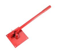 Zestivra Metal Bender | Strumento per la formatura di aste, mini piegatrice in metallo per canalizzazioni, garage, tetti, saldatura, isolamento del recinto del ponte, cantiere