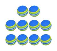 Zestivra Palline da golf morbide per l'allenamento,10 palline elastiche da golf - Attrezzature sportive per campi di allenamento indoor per principianti amatoriali giovani anziani