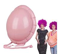 Zestivra Pancia finta per gravidanza, realistica pelle del pancione, comoda pancia finta artificiale, comoda tuta da donna incinta, senza cintura, body per attore, performance maternità