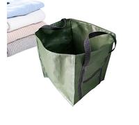 Zestivra Sacchetti per raccolta foglie, contenitore per con maniglia, riutilizzabili, per rifiuti da giardino e per raccogliere foglie, per terrazze, giardino, campeggio, casa, prato