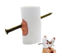 Zestivra Scherzi per adulti divertenti | Gadget scherzi | Divertente gioco di piercing alle dita per studenti ragazzo ragazza gioventù adolescenti uomini calza Stuffers compleanno cestino pasquale