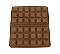 Zestivra Stampo per cioccolatini in silicone, facile da riutilizzare, grande stampo per barrette al cioccolato, per feste, cucina a casa, compleanni, vacanze, dolci e dolci