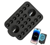Zestivra Supporto per cellulare in silicone, portatile, magnetico, per porta, finestra, specchio esterno, video blogging, viaggi, bagno, selfie