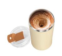 Zestivra Tazza da 244 g con coperchio - Tazza elettrica automatica | Contenitore da viaggio ricaricabile con base staccabile per cioccolata calda, caffè, tè, proteine, frullati, latte o bevande alla