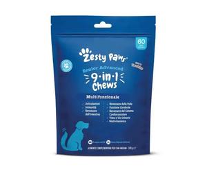 Zesty Paws Advance 9in1 Multifunzionale Senior Chews per cani 60 compresse - Integratori per cani - 1° ORDINE? scegli lo sconto BZR5 / BZR20 + 200 punti fedeltà