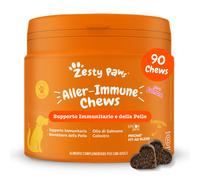 Zesty Paws Allergia e immunità Chews Supplemento immunitario per cani Sollievo