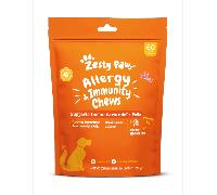 Zesty Paws Allergy & Immunity Supporto Immunitario e della Pelle con Salmone 60 Chews