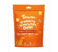 Zesty Paws Cranberry Per il Supporto delle Vie Urinarie 60 Chews