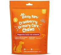Zesty Paws Cranberry Urinary Care Chews Cane Alimento Complementare 60 COMPRESSE