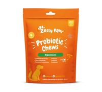 ZESTY PAWS PROBIOTIC - Alimento complementare per cani adulti per supportare la salute del sistema immunitario e dell'intestino - 60 Chews