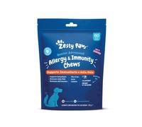 ZESTY PAWS SENIOR ALLERGY & IMMUNITY CHEWS (60 bocconcini) - Integratore alimentare in Bocconcini per la salute di pelle e difese immunitarie dei cani anziani