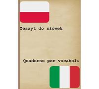 Zeszyt do słówek / Quaderno per vocaboli
