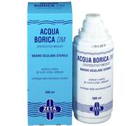 Zeta Farmaceutici Acqua Borica Lenitiva Per Bagno Oculare 500 ml
