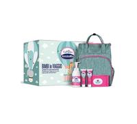 Zeta Farmaceutici EUPHIDRA AMIDOMIO COFANETTO BIMBI IN VIAGGIO 2024 GEL POLVERE 50 ML + CREMA IDRATANTE 50 ML + SALVIETTE UMIDIFICATE 72 PEZZI + MOUSSE BAGNETTO 500 ML
