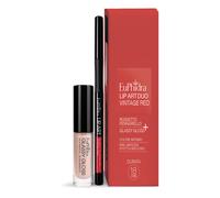 ZETA FARMACEUTICI SpA EUPHIDRA LIP ART DUO VINTAGE RED ROSSETTO PENNARELLO + GLASSY GLOSS