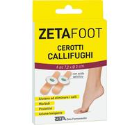 ZETAFOOT CEROTTO CALLIFUGO DISCHETTO CENTRALE 6 PEZZI