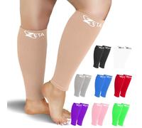 Zeta - Manicotto XXL ampio per compressione polpaccio, comodo supporto per sfumature, previene gonfiore, dolore, edema, DVT, polsini grandi