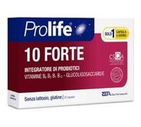 Zeta - Prolife 10 Forte 20 Capsule - Integratore Integratore Di Fementi Lattici Vivi