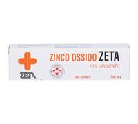 Zeta Zinco Ossido 10% - Unguento lenitivo e protettivo per irritazioni cutanee, 30 g