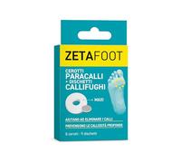 Zetafoot Cerotti Paracalli Maxi + Dischetti Callifughi, Protezione e Trattamento dei Calli, Morbidi e Ipoallergenici, Confezione 8+9 Pezzi