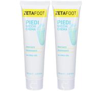 Zetafoot Crema Piedi Secchi 2x100 ml Crema