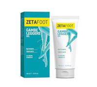 Zetafoot Gambe Leggere Gel, con Escina, Diosmina e Estratti Vegetali, Effetto Drenante e Tonificante, Rinfrescante, Senza Siliconi e Petrolati