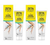 Zetafoot Gel Gambe Leggere 100 Ml 2x100 ml Gel