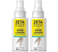 Zetafoot Spray No Gas Gambe Leggere 2x100 ml Spray