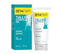 Zetafoot Talloni Screpolati Gel, con Urea 40% e Glicerina, Azione Levigante ed Esfoliante, Protettiva e Idratante, Senza Profumo, Tubo