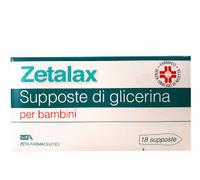 Zetalax Bambini 1375 mg Glicerolo Stitichezza 18 Supposte