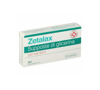 Zetalax Supposte di Glicerina 1375mg per Bambini, 18 Supposte