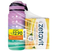 Zetavit Magnesio e Potassio Gusto Arancia 24 Buste + Borraccia Omaggio