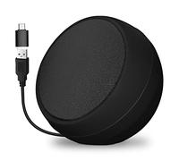 ZETIY Mini Altoparlante per PC, Casse Computer con Alimentazione USB, Altoparlante USB Portatile Stereo Speakers per Tablet Desktop Laptop e Banco Cassa - Compact 1.0 - black