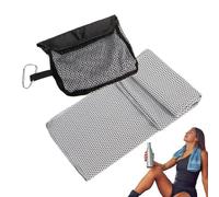 Zetqhuu Asciugamani Freddi Per Caldo Intenso - Telo da Viaggio ad Asciugatura Rapida - per Fitness Outdoor, Assorbente e Lavabile per Attività All'Aperto